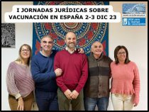 I JORNADAS JURIDICAS SOBRE VACUNACION EN ESPAÑA